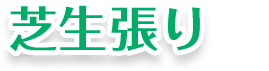 芝生張り